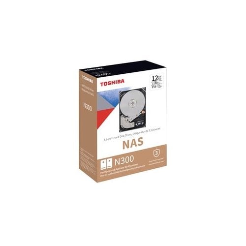 Toshiba Festplatte - 3,5" Intern - 12 TB - SATA (SATA/600) - Conventional Magnetic Recording (CMR) Method - NAS, Server, S