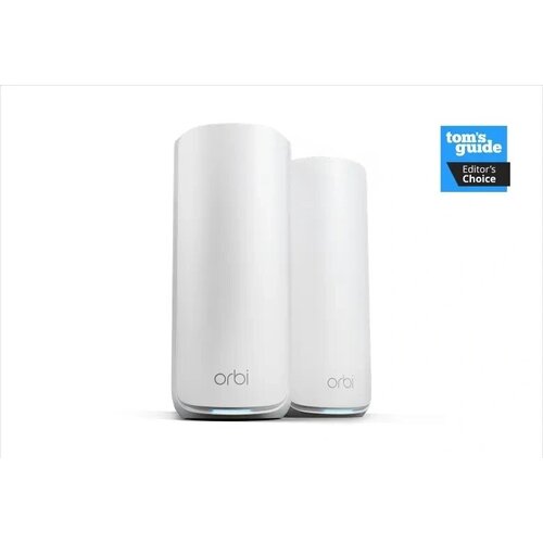 Netgear Orbi RBE872 Wi-Fi 7 IEEE 802.11be Ethernet Drahtlos Router - Triband - 2,40 GHz ISM-Band - 6 GHz UNII-Band - 2,63 
