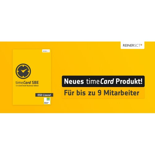 REINER SCT TIMECARD SMALL BUSINESS EDITION PAKET