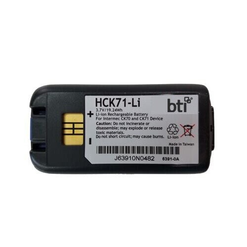 BTI 1-Zellen Li-Ion 19Wh Akku für HONEYWELL Mobile Printer CK70 / CK71, Artikel ähnlich / entspricht OEM-Artikelnummer/n: 