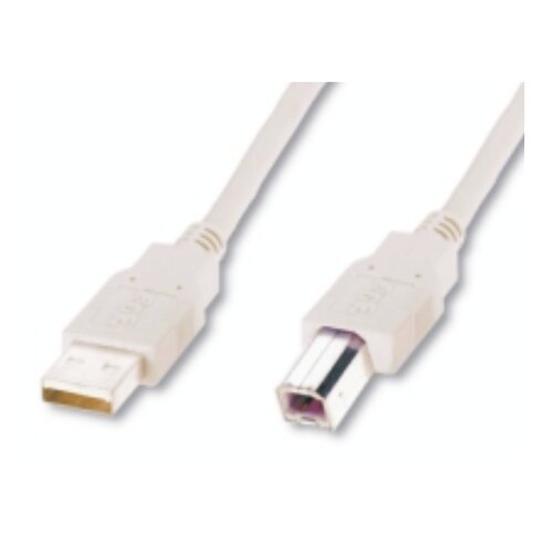 5M USB 2.0 CABLE A-B / M-M GREY CLASSIC