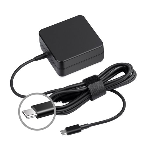 BTI 65W Notebook Netzteil (USB-C) - EU Version für Alle Dell-, HP-, Lenovo- und weitere Notebooks, Tablets und Smartphones