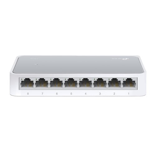 TP-Link TL-SF1008D 8 Anschlüsse Ethernet-Switch - Fast Ethernet - 10/100Base-TX - 2 Unterstützte Netzwerkschicht - Verdril