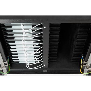 LEBA NoteCart 30 Tablet Ladewagenschrank | USB-C / 90W / PD 3.0 | 11IN | schwarz | NCT-30T-UC-SC