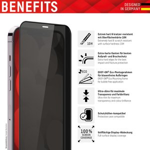 DISPLEX PRIVACY GLASS FC APPLE IPHONE 13/13 PRO/14 16E