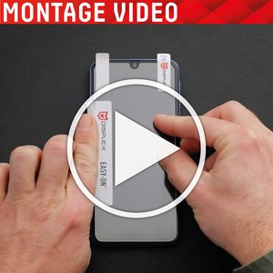 DISPLEX Smart Glass (9H) für Apple iPhone 13/13 Pro/14, Montagesticker, unzerbrechlich