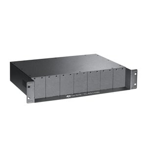 Omada 14-Slot Media Converter Chassis, Compatible with TP-Link's Media Converter (5VDC Input)