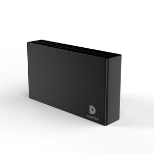 BUNDLE: DEQSTER Stylus Multi-Charger Station inkl. Netzteil EU, UK,US , 8 x Kabel 3:1