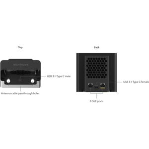 Netgear Nighthawk MD200 Kabelgebundenes Cradle für Drahtloser Router - 2 x USB
