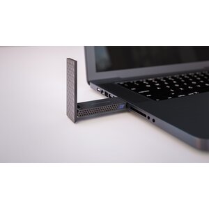 Netgear Nighthawk A9000 Triband Wi-Fi Adapter für Computer, Router - IEEE 802.11be - USB 3.0 - 6,50 Gbit/s - 2,40 GHz ISM 