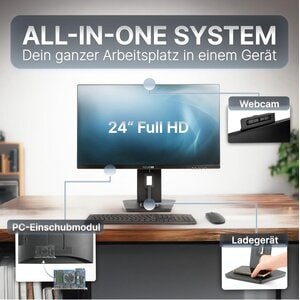 FUTURENUC AIO 24IN 1920X1080 12. GEN I5 W11P 1TB SSD 32GG