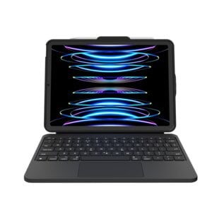 DEQSTER Prime Tastatur/Cover Apple iPad (10. Generation), iPad (11. Generation) Tablet - Deutsch Tastatur - Schwarz - Poly