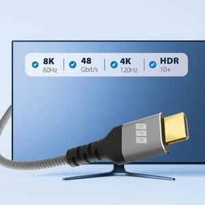 EFB Elektronik HDMI-21-00004. Kabellänge: 3 m, Anschluss 1: HDMI Typ A (Standard), Steckverbinder 1 Geschlecht: Stecker, A