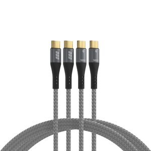EFB Elektronik USB-CC-00005. Kabellänge: 1 m. Anschluss 1: USB C, Anschluss 2: USB C, USB-Version: USB 2.0, Max. Datenüber