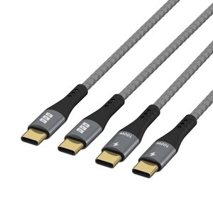 EFB Elektronik USB-CC-00005. Kabellänge: 1 m. Anschluss 1: USB C, Anschluss 2: USB C, USB-Version: USB 2.0, Max. Datenüber