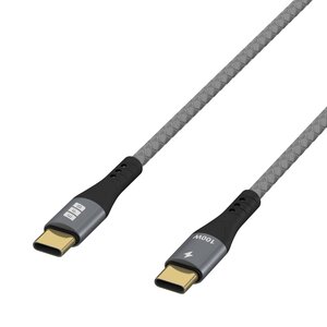EFB Elektronik USB-CC-00002. Kabellänge: 1 m. Anschluss 1: USB C, Anschluss 2: USB C, USB-Version: USB 2.0, Max. Datenüber