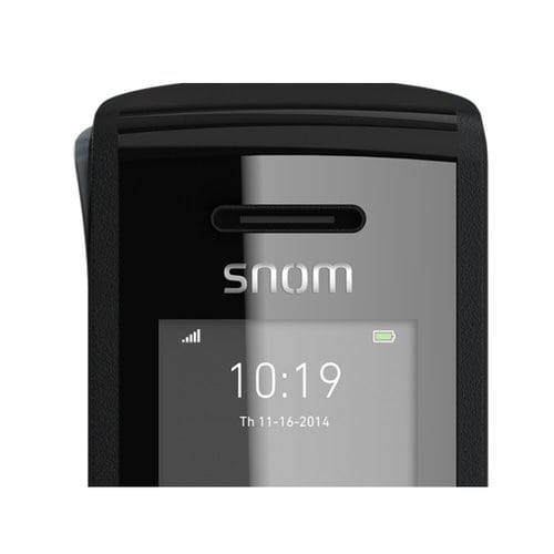 Snom M25 Handset - Schwarz - Schnurlos - DECT - 50 Phone Book/Directory Memory - Headset-Anschluss - 7 Stunde(n) Battery T