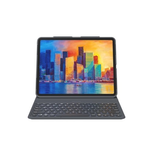 ZAGG Pro Keys Tastatur - Deutsch - Dunkelgrau - iPad