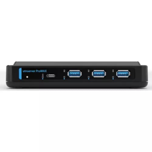 SEH utnserver ProMAX Device Server - Verdrilltes - 1 x Netzwerk (RJ-45) - 4 x Yes - 2.5GBase-T - 2.5 Gigabit Ethernet