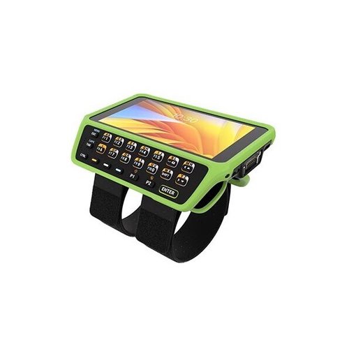 Zebra WT6400 Wearable Terminal, Touch Display and Keyboard, Extended Battery (5000mAh), 6GB RAM/64GB Flash, 13MP Side Came