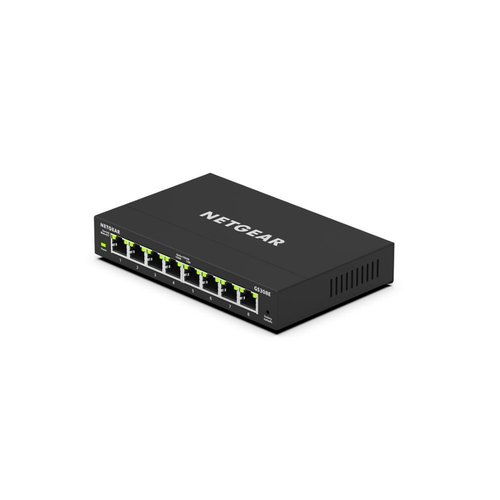 Netgear GS300 8 Anschlüsse Layer 3 Switch - Gigabit-Ethernet - 10/100/1000Base-T - 4 W Stromverbrauch - Verdrilltes Doppel