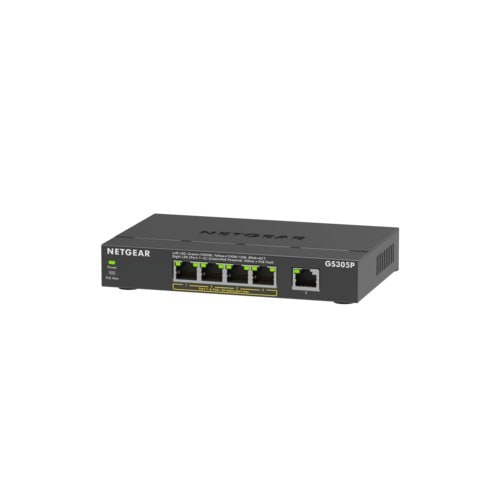 5-PORT POE UM PLUS SWITCH 1X 1G 4X 1G POE PORT