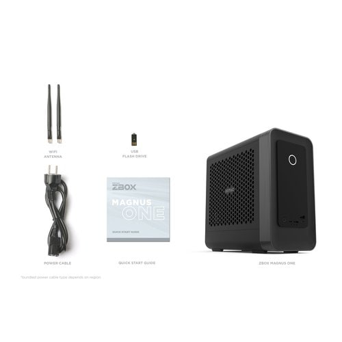Desktop Computer Zotac ZBOX ZBOX-EU275070C-BE-W5 - Intel Core Ultra 7 265 - 16 GB - Mini-PC - Intel Chip - Windows 11 Home