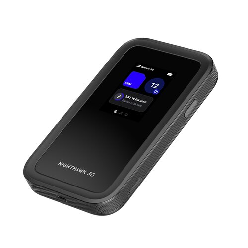 Netgear Nighthawk MH7150 Wi-Fi 7 IEEE 802.11be Mobilfunk Modem/Wireless Router - 5G - 460,80 MB/s Drahtlosgeschwindigkeit 