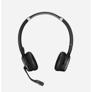 EPOS IMPACT Kabellos Kopfbügel, Auf den Ohren Stereo Headset - Schwarz - Binaural - Ohraufliegend - 20 Hz bis 20 kHz Frequ