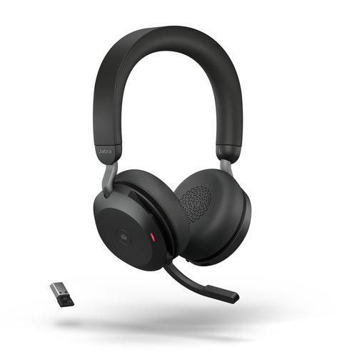 Jabra Evolve2 75 Link380a MS Stereo Stand Black
Lieferumfang: Evolve2 75 headset Black MS, Link 380 BT adapter USB-A MS, E