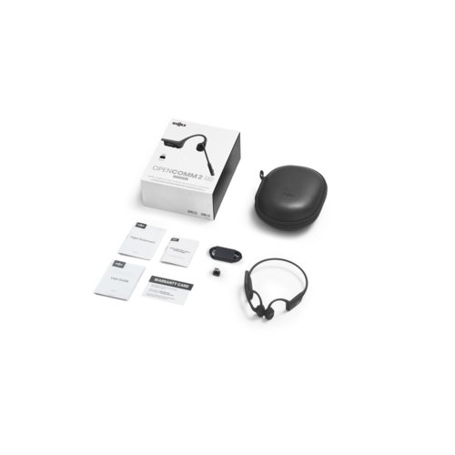 SHOKZ OPENCOMM2 UC 2025 UPGRADE HEADSET WITH NOISE CANCEL MIC D