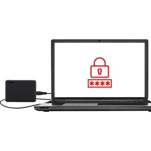 Toshiba Canvio Advance tragbare Festplatte - 4TB - Schwarz (Gen 1)