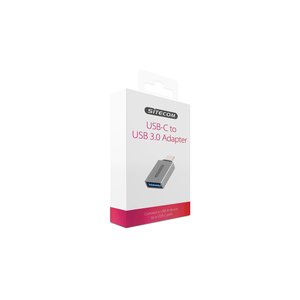 Sitecom Datentransferadapter - 1 x Typ-C Stecker USB - 1 x Typ A Buchse USB - Schwarz