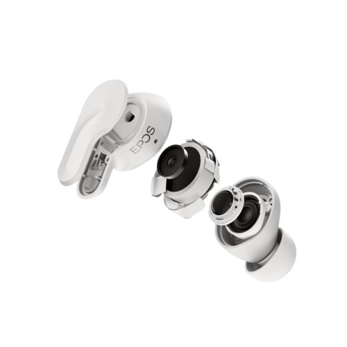 EPOS ADAPT E1 Nordic White. Produkttyp: Kopfhörer. Übertragungstechnik: True Wireless Stereo (TWS), Bluetooth. Empfohlene 
