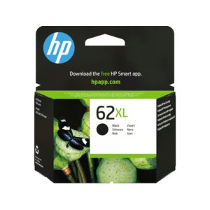 HP 62XL Schwarz Original Tintenpatrone mit hoher Reichweite