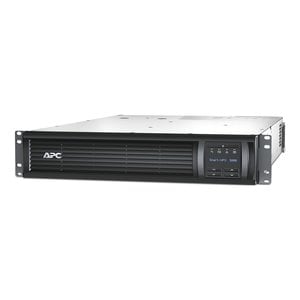 APC Smart-UPS, Line Interactive, 3kVA, Rackmontage 2HE, 230V, 8 IEC C13 und 1 IEC C19-Stecker, Netzwerkkarte, AVR, LCD