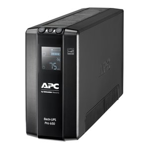 Back UPS Pro BR 650 VA, 6 Ausgänge, AVR, LCD-Schnittstelle, Batterie 12V, 7.0Ah