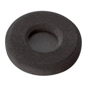 Poly Ohrpolster - Schwarz - Schaum - 2 / Pack
