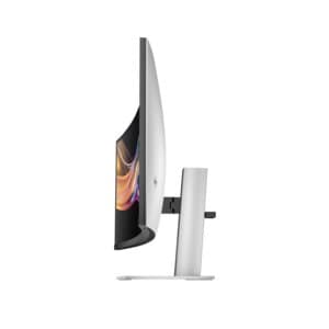 HP 738pu 38 Zoll Klasse WQHD+ Gekrümmter Bildschirm LED-Monitor - 21:9 Format - 95,3 cm (37,5 Zoll) Viewable - IPS-Schwarz
