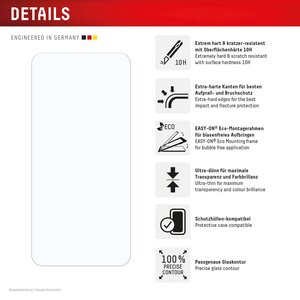 DISPLEX Schutzglas + Schutzhülle für Samsung Galaxy A56