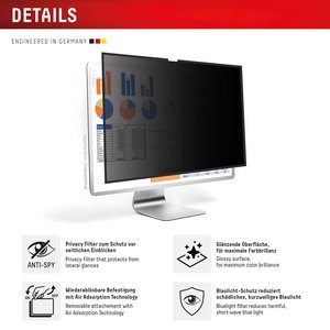 DISPLEX PRIVACY SAFE Blickschutzfilter für Apple Studio Display 27"