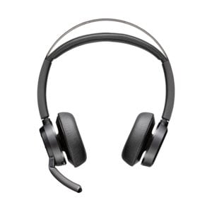 Poly Voyager Focus 2 USB-C-C Headset +USB-C/A-Adapter +Ladestation
