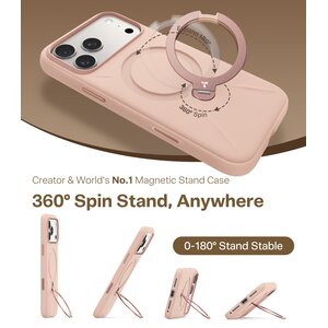 TORRAS Hülle für Apple iPhone 17 Pro Max Smartphone - Rosa