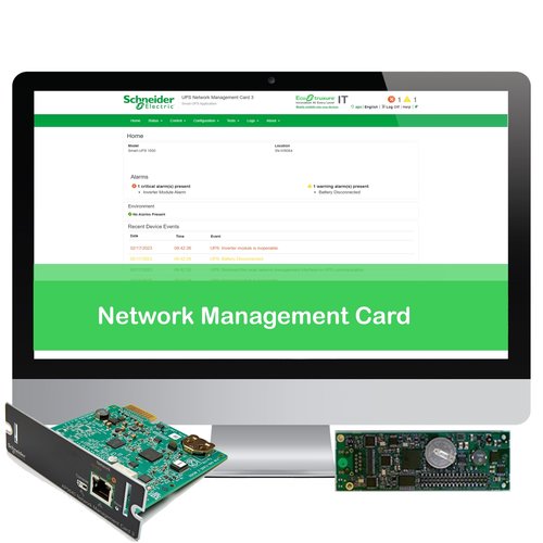APC by Schneider Electric Network Management Cards - Abonnement - 4 Jahr(e) - Available via E-Mail