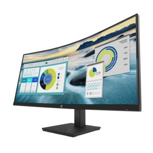 HP P34hcG4 WQHD-USB-C-Monitor mit Wölbung