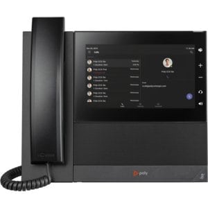 Poly CCX 600 Business-Medientelefon für Microsoft Teams und PoE-fähig