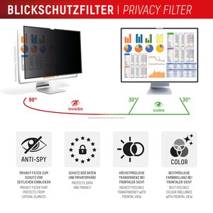 DISPLEX PRIVACY SAFE Blickschutzfilter für Apple Studio Display 27"