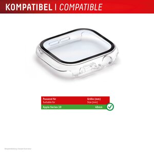 DISPLEX 10H Panzerglas Apple Watch 10 (46mm)