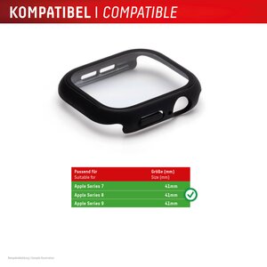 DISPLEX 10H Panzerglas Apple Watch 9/8/7 (41mm)