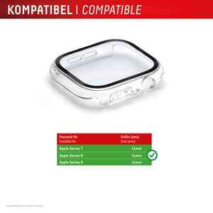 DISPLEX 10H Panzerglas Apple Watch 9/8/7 (41mm)